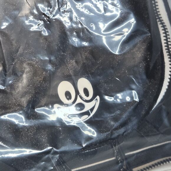 LOUNGEFLY Felix the Cat Cartoon Character Mini Backpack Black/White Bag NEW NWT main image 4